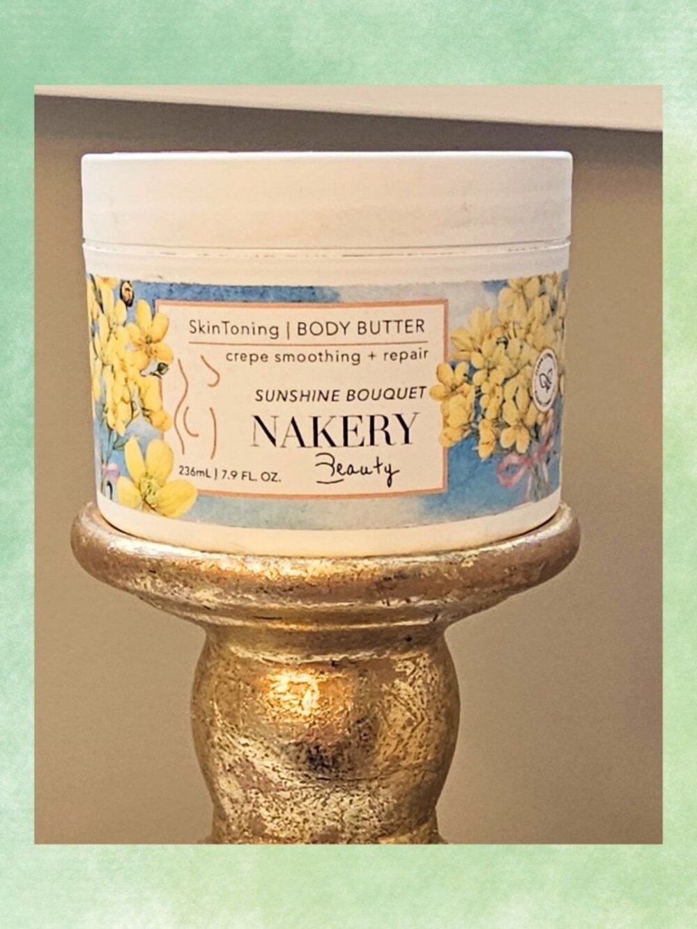 NEW Nakery Beauty Skin Toning‎ Body Butter Sunshine Bouquet 7.9 oz
